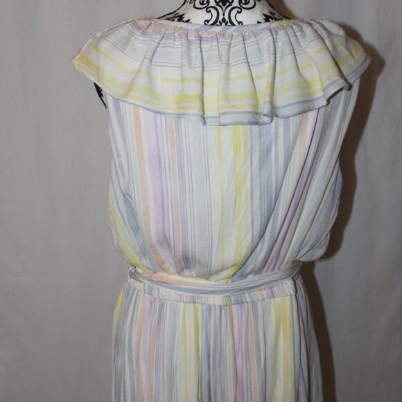 DRESS LC Lauren Conrad Kohl's Spring Easter Wrap Look w/Tie Size OX NWT's - Picture 11 of 16